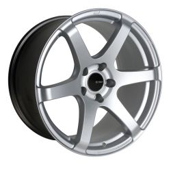 Enkei T6S Silver Wheel: 18x8.5 35mm Offset 5x114.3 72.6 Bore