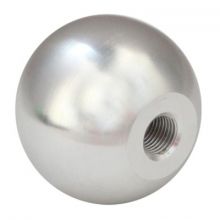 Torque Solution Silver M10 x 1.5 Billet Shift Knob