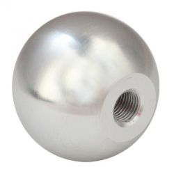 Torque Solution Silver M10 x 1.5 Billet Shift Knob