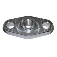 Torque Solution Billet Oil Feed Inlet Flange: Universal T3/T4 Turbos Torque Solution Billet Oil Feed Inlet Flange: Universal T3/T4 Turbos