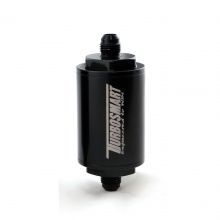 Turbosmart FPR Billet Inline Fuel Filter 1.75in OD 3.825in Length AN-6 Male Inlet - Black Turbosmart FPR Billet Inline Fuel Filter 1.75in OD 3.825in Length AN-6 Male Inlet - Black