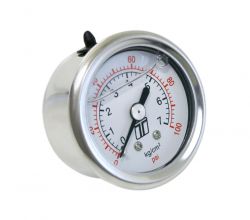 Turbosmart 0-100psi Liquid Filled Fuel Pressure Gauge