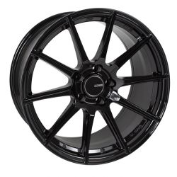 Enkei TS10 Black Wheel: 18x8.5 5x114.3 35mm Offset 72.6mm Bore