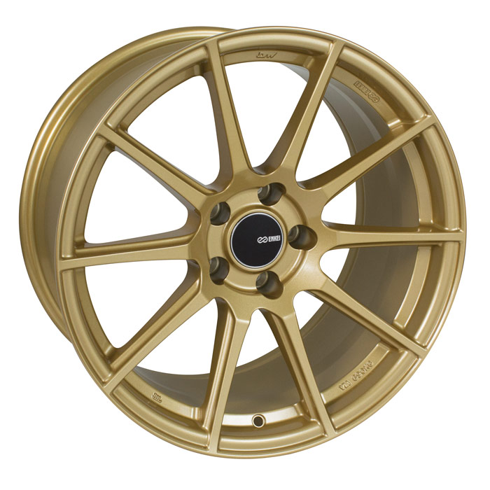 Enkei TS10 Gold Wheel: 18x8.5 5x114.3 50mm Offset 72.6mm Bore