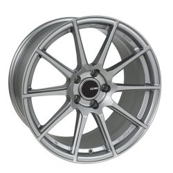 Enkei TS10 Matte Grey Wheel: 17x8 5x114.3 45mm Offset 72.6mm Bore
