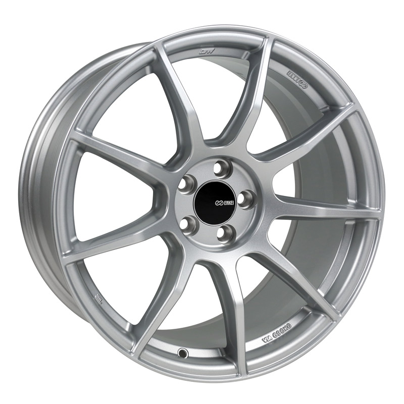 Enkei TS9 Silver Wheel: 17x8 5x114.3 45mm Offset 72.6mm Bore