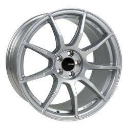 Enkei TS9 Silver Wheel: 17x8 5x114.3 45mm Offset 72.6mm Bore