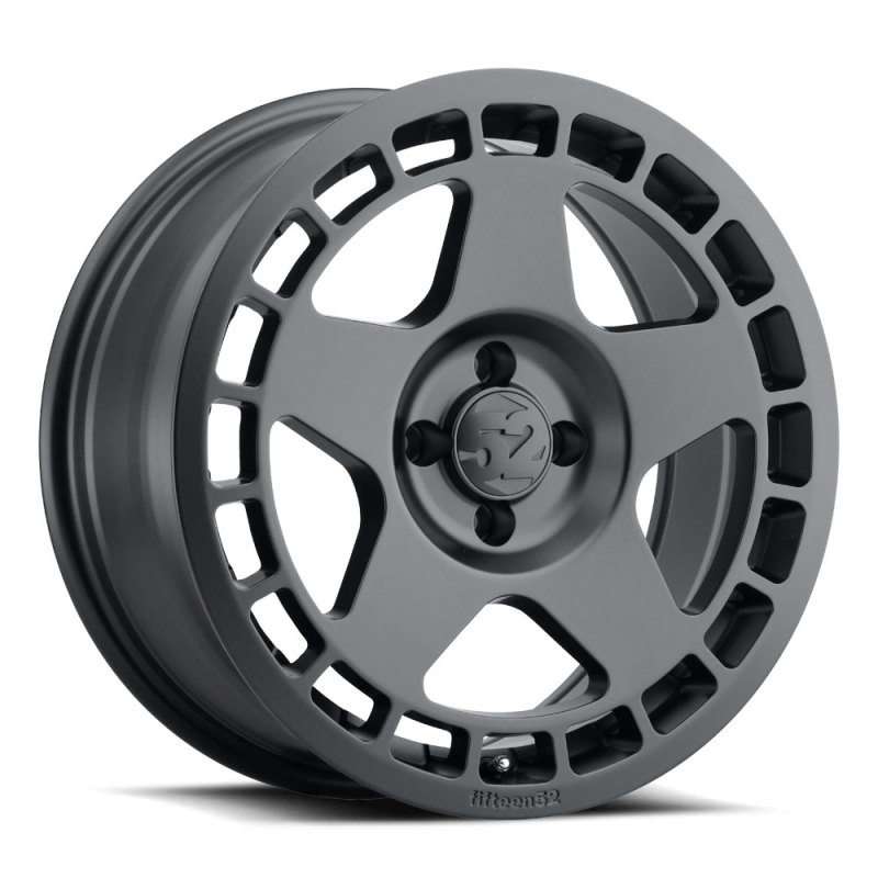 fifteen52 Asphalt Black 17x7.5 5x112 40 Offset Turbomac Wheel