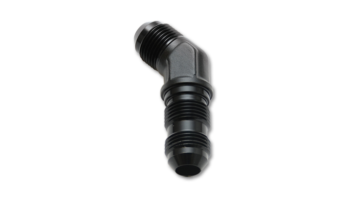 Vibrant Performance -3AN Bulkhead Adapter 45 Degree Elbow Fitting