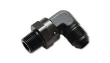 Vibrant -6AN To 3/8'' NPT Male Swivel 90 Degree Adapter Fitting