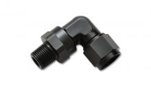 Vibrant -6AN To 1/8''NPT Female Swivel 90 Degree Adapter Fitting
