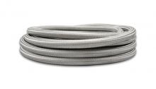 Vibrant -4AN Stainless Steel Braided Flex Hose: 5 Foot Roll