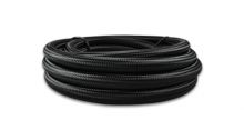 Vibrant -8 AN Black Nylon Braided Flex Hose (20 Feet)