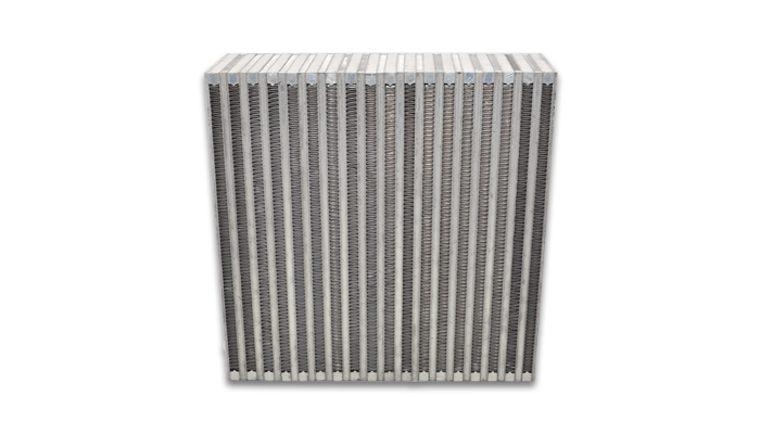 Vibrant 12in x 12in x 3.5in Vertical Flow Intercooler