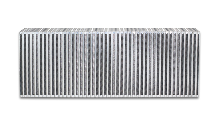 Vibrant 30in x 10in x 3.5in Vertical Flow Intercooler