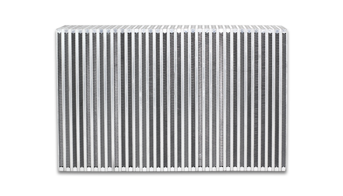 Vibrant 22in x 14in x 4.5in Vertical Flow Intercooler