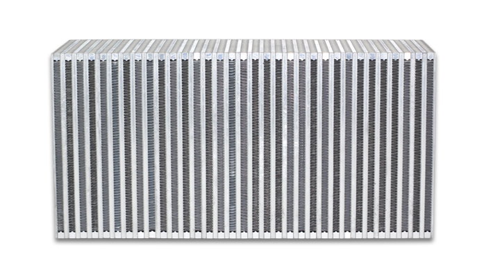 Vibrant 22in x 11in x 6in Vertical Flow Intercooler