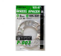 Project Kics 3mm Wheel Spacers: Pair