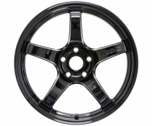 Gram Lights 57cr 18x9.5 +22 5x114.3 Gloss Black Wheel