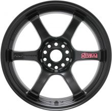 Gram Lights 57dr 18x9.5 +38 5x114.3 Semi Gloss Black Wheel