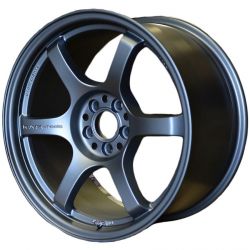 Gram Lights 57dr 18x9.5 +12 5x114.3 Gun Blue 2 Wheel