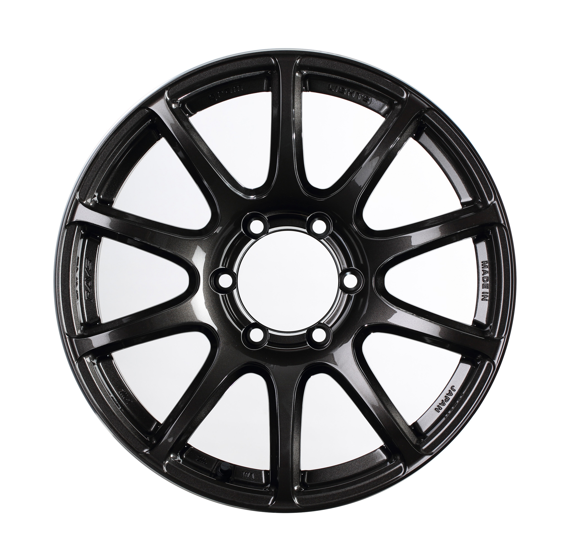 Gram Lights 57trans-x 18x9 +0 6x139.7 Super Dark Gunmetal Wheel