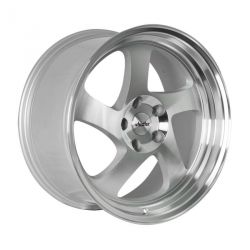 Whistler KR1 Silver w/ Machined Face 18x8.5 +35mm Offset Wheel: 5x114.3