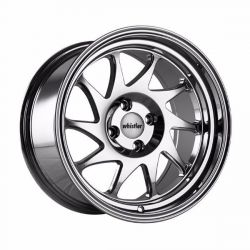 Whistler KR7 Chrome 15x8 +20mm Offset Wheel: 4x100