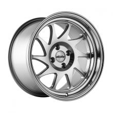 Whistler KR7 Silver w/ Machined Face 16x8 +0mm Offset Wheel: 4x100 Whistler KR7 Silver w/ Machined Face 16x8 +0mm Offset Wheel: 4x100