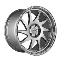 Whistler KR7 Silver w/ Machined Face 17x9 +25mm Offset Wheel: 5x114.3