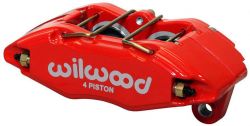 Wilwood 02-06 RSX Base / 02-05 Civic Si Red Forged DynaPro (DPHA) Caliper