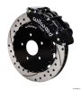 Wilwood 06-15 Civic Black Caliper Drilled Rotor Narrow Superlite 6R Front BBK