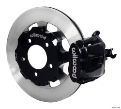 Wilwood 06-15 Civic Black Caliper Blank Rotor Rear Big Brake Kit