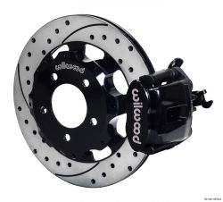 Wilwood 06-15 Civic Black Caliper Drilled Rotor Rear Big Brake Kit