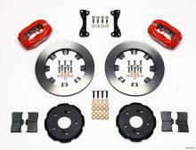 Wilwood 02-06 RSX Type-S Red Caliper Plain Rotor 4 Piston Dynalite Front BBK