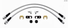 Wilwood 06-15 Civic With BBK Stainless Steel Front Brake Line Kit