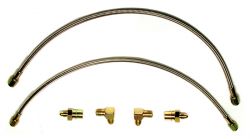 Wilwood 88-00 Civic Dyna-Lite Caliper Brake Lines