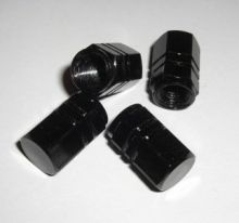Rays Engineering Black Valve Cap Set (4 Caps)