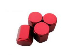 Rays Engineering Red Valve Cap Set (4 Caps)