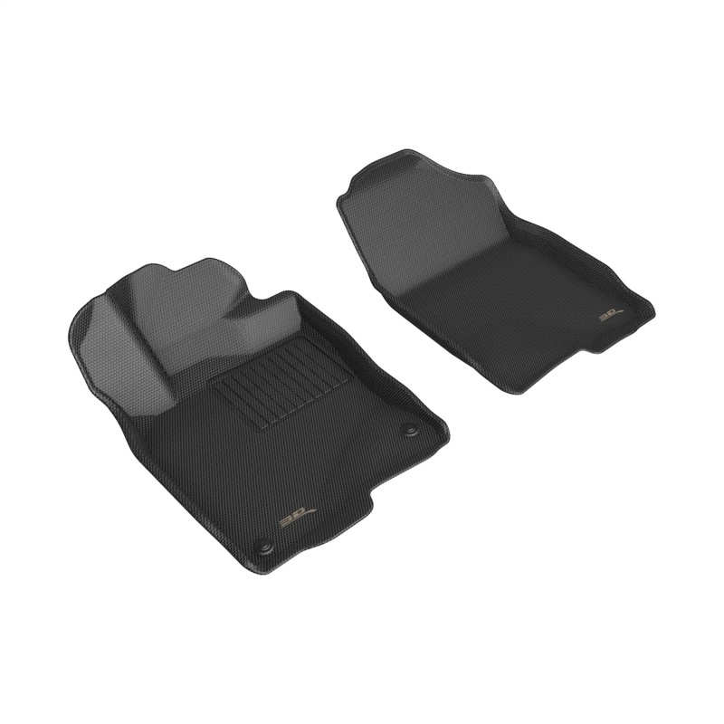 3D MAXpider 22-25 Civic/23-25 Integra Black KAGU Series Custom Fit All-Weather Front Floor Mats