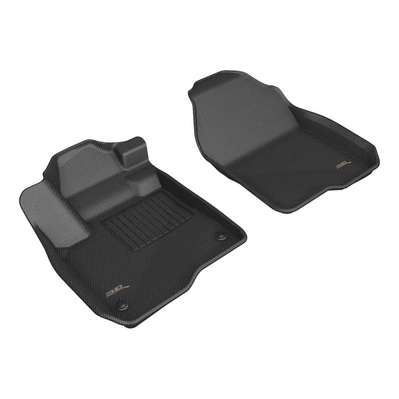 3D MAXpider 23-26 CR-V Black Front KAGU Series All-Weather Floor Mats