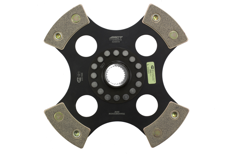 ACT 17-25 Civic 4-Pad Rigid Race Disc