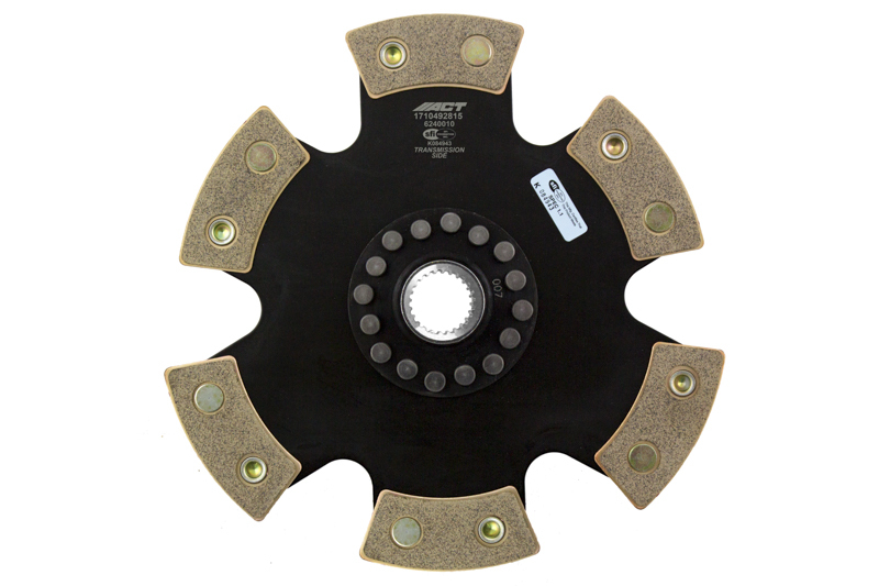 ACT 17-25 Civic 6-Pad Rigid Race Disc