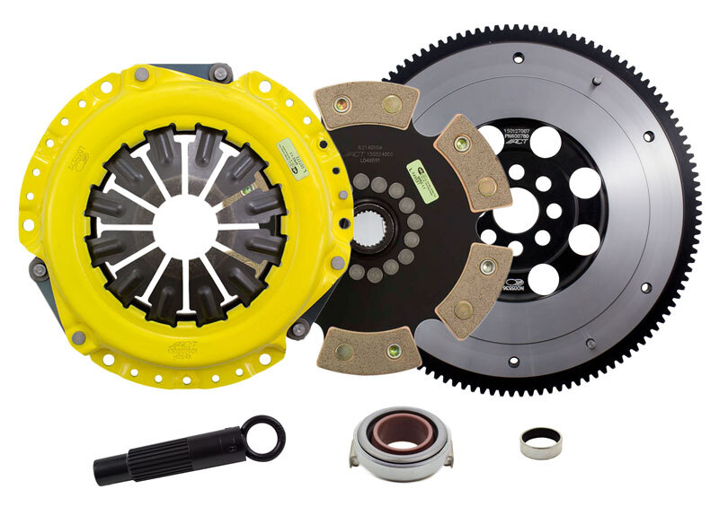 ACT 09-14 TSX 2.4L/12-15 Civic Si XT/Race Rigid 6-Pad Clutch Kit with Streetlite Flywheel