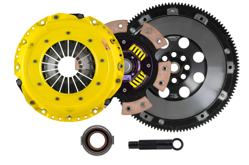 ACT 03-07 Accord V6/04-06 TL Heavy Duty 6-Pad Race Sprung Clutch Kit with Streetlite Flywheel