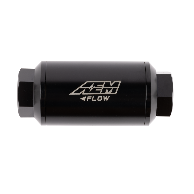 AEM Universal High Flow -6AN ORB Inline 10 Micron Fuel Filter