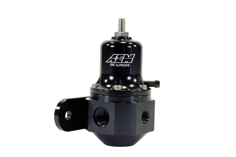 AEM -6AN High Capacity Universal Black Adjustable Fuel Pressure Regulator