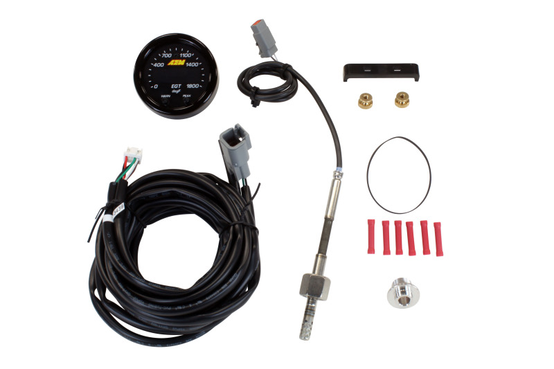 AEM Black Bezel and Faceplate X-Series 0-1800°F EGT Gauge