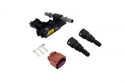 AEM 3/8 Inch Barb Fittings Ethanol Content Flex Fuel Sensor Kit