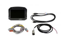 AEM CD-5 Carbon Digital Dash Display with 5-Inch Full-Color Screen and Programmable LED Indicators